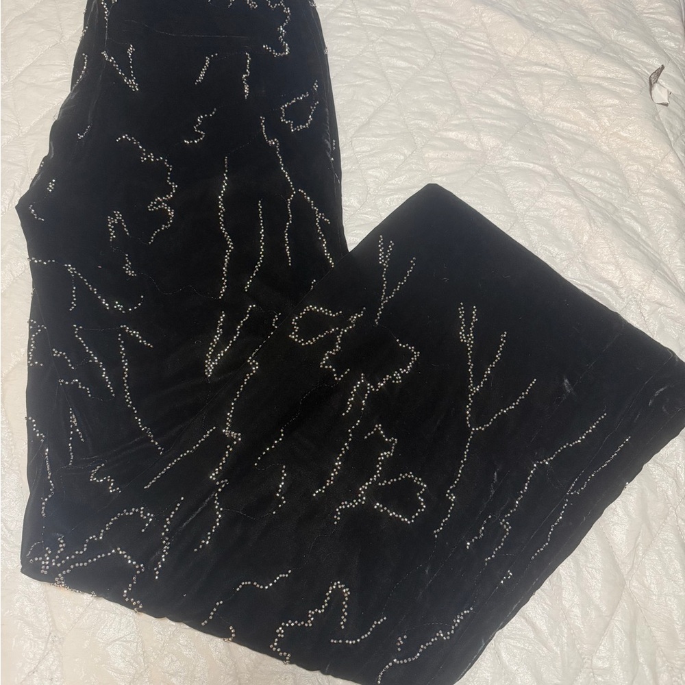 Elegant Black Wide Leg Pants